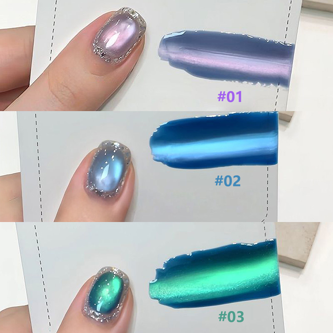 MIANEL Midnight Starry Sea Cat - Nail Art Trend 2026 ulasan dan harga