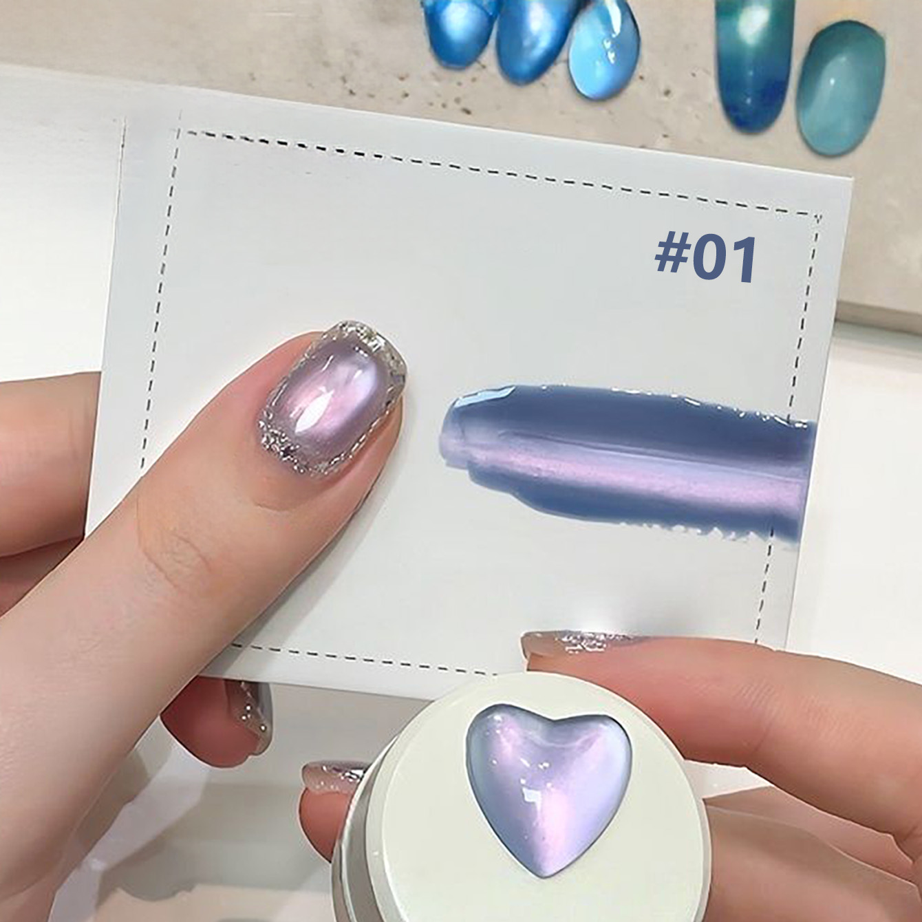 MIANEL Midnight Starry Sea Cat - Nail Art Trend 2026 ulasan dan harga
