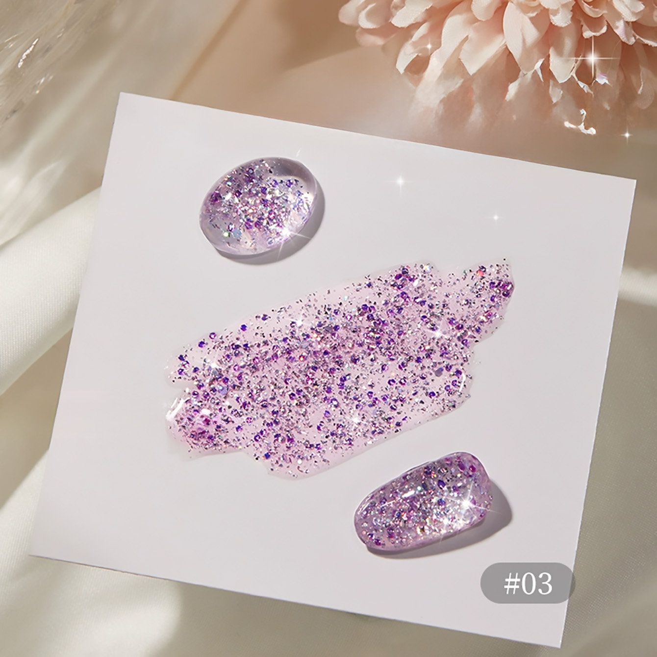ZH1PCS 2026 New Flashing Glitt - Nail Art Trend 2026 ulasan dan harga