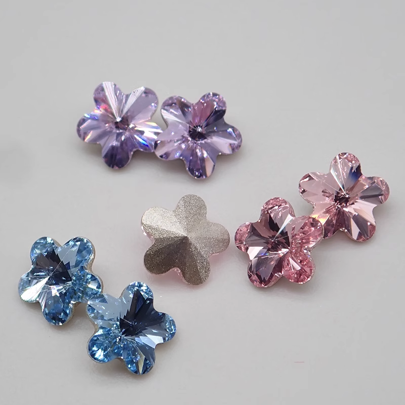 4744 Flower Fancy Stone Origin - Nail Art Flower ulasan dan harga